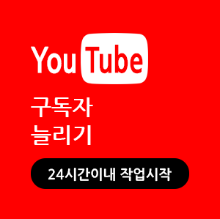 유튜브구독자늘리기(올리기), 유튜브조회수늘리기